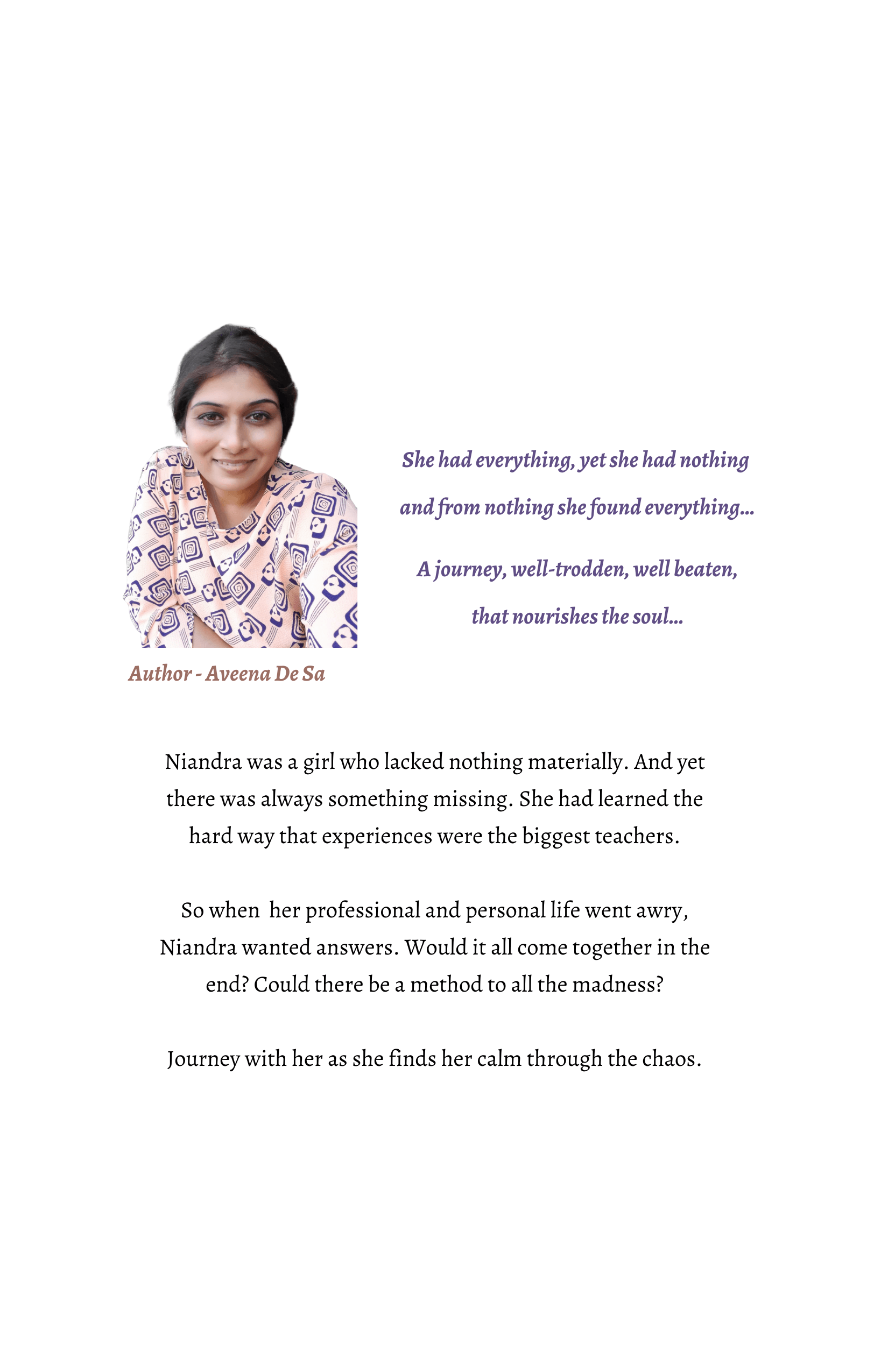 Her Beaten Path Back cover